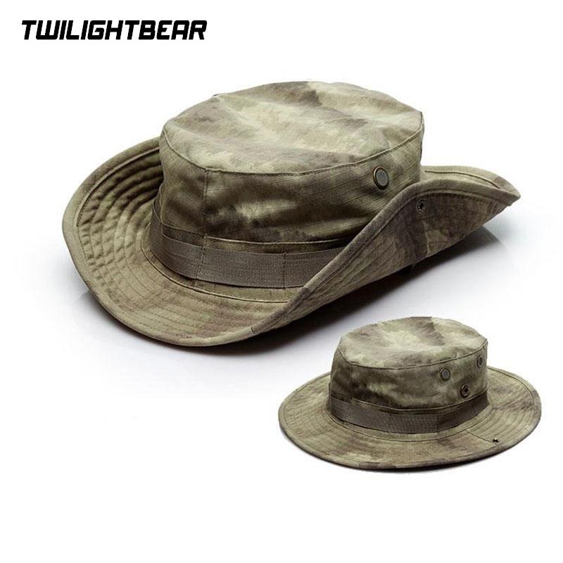 Boonie Hat Tactical - Topi Boonie kamuflase ketebalan kualitas terbaik