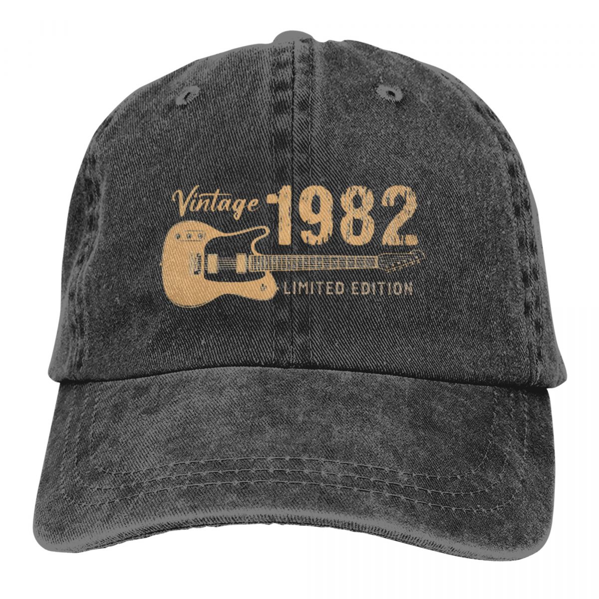 Golf Cap Dad - Topi bisbol pria, Snapback gitar Trucker