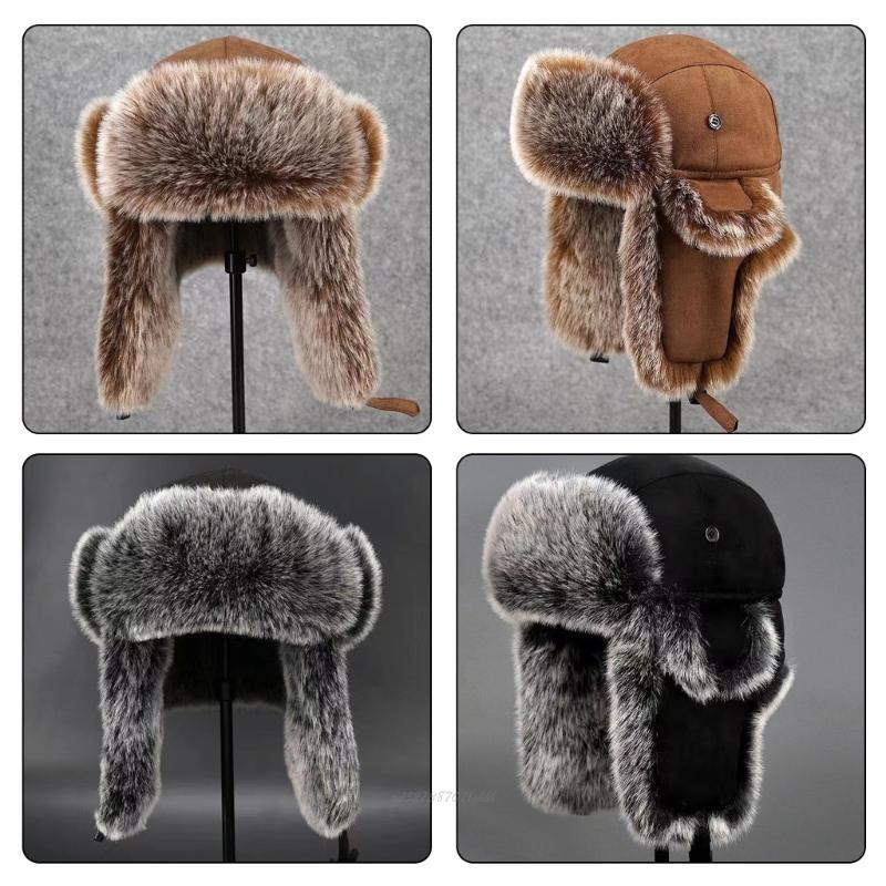 Winter Trapper Hat - X5XA Topi Perangkap Berlapis Berbulu Dewasa