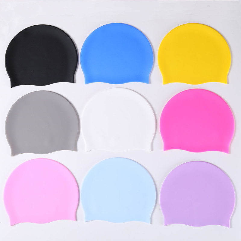 Swim Hat Silicone - * Topi Renang Silikon Pria Wanita
