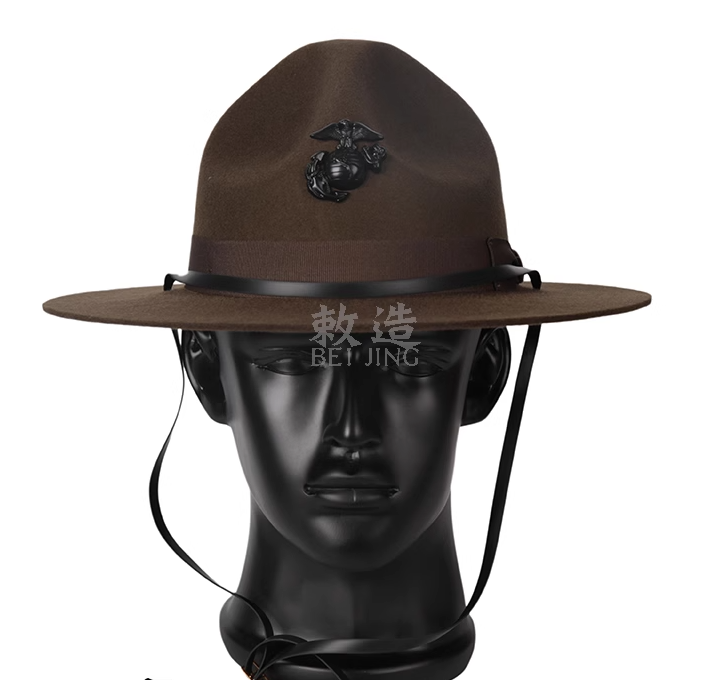Fedora Hat Wool - Topi Korps Marinir AS Topi Koboi