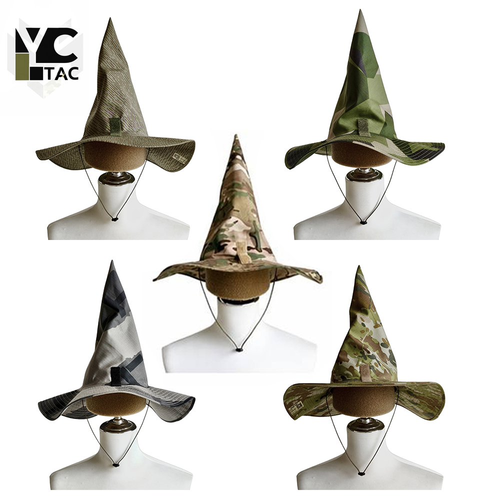 Boonie Hat Tactical - YCTAC Topi Penyihir Camo Topi Boonie