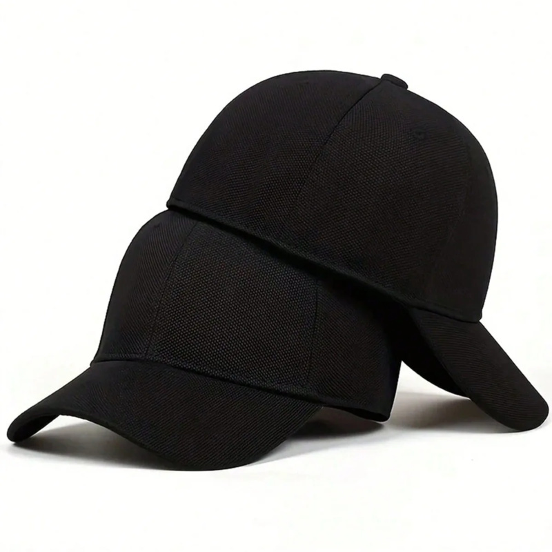 Baseball Cap Structured - Topi Bisbol Uniseks dengan Bagian Belakang