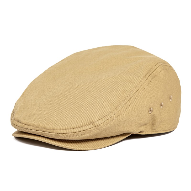Dad Hat Cotton - Jangkoul topi datar lubang udara pria,