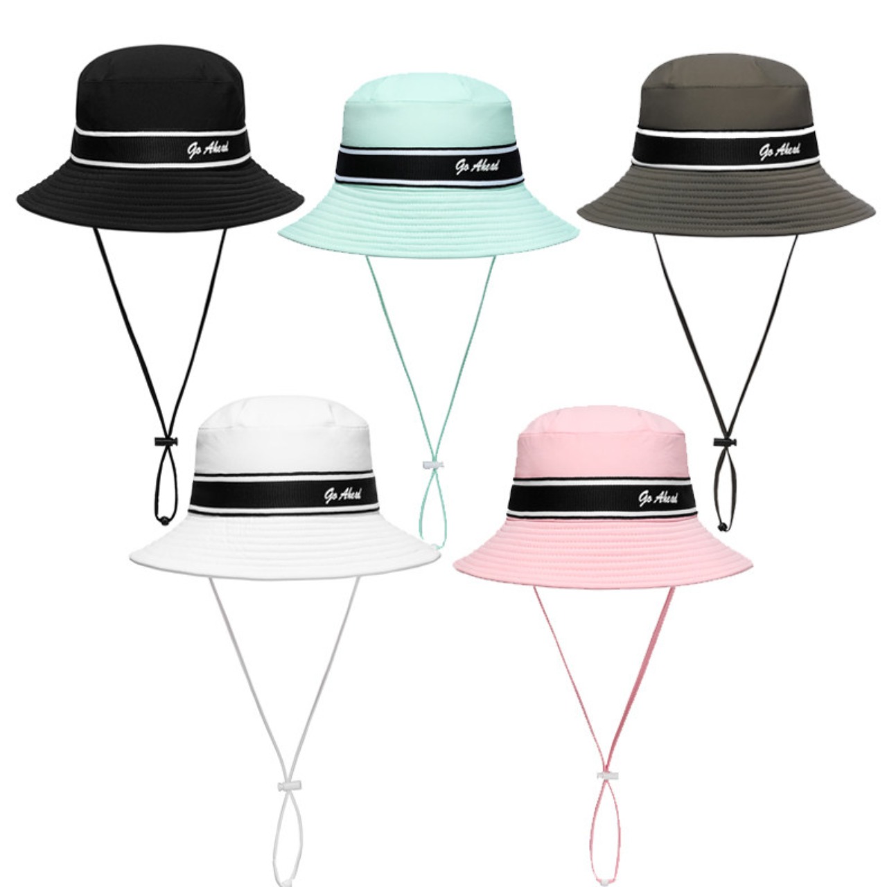 Sun Hat Wide Brim - Topi Bucket Wanita Gaya Korea Terbaru