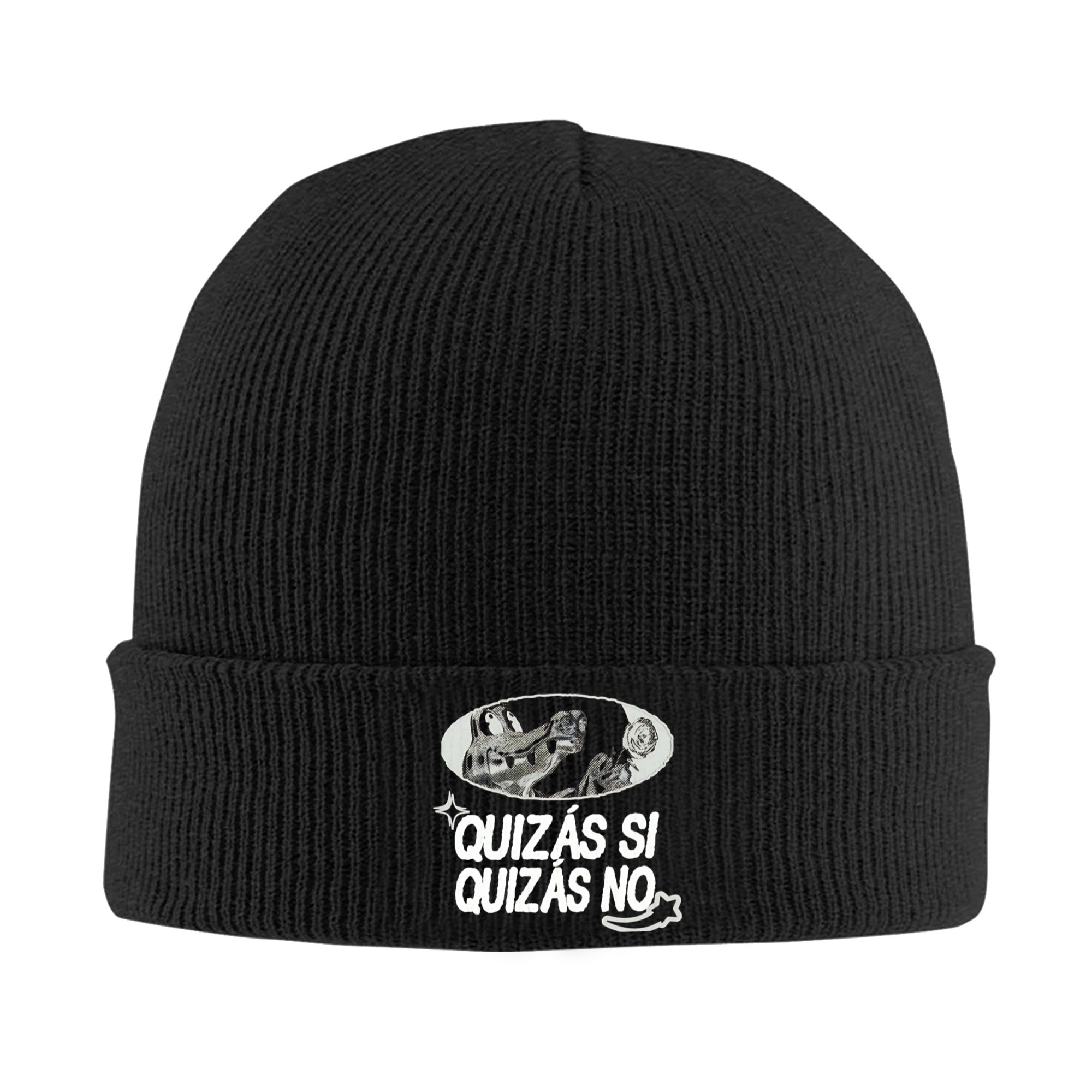Beanie Cuffed Knit - Topi Rajut Rib Wanita Pria dengan