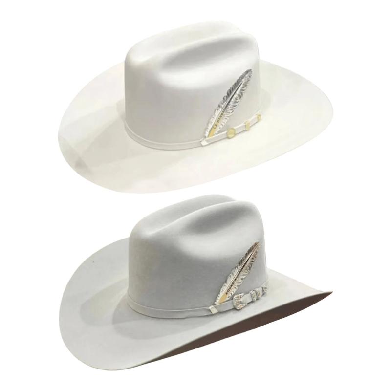 Fedora Hat Wool - 39BB Topi Fedoras Pria Gaya Elegan