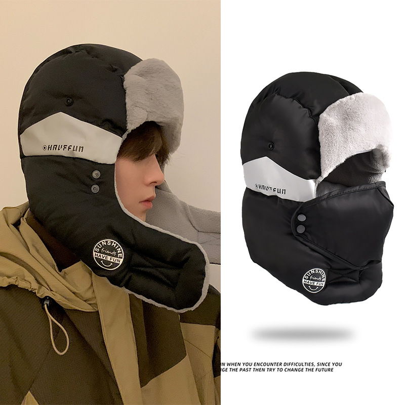 Winter Trapper Hat - Topi Ski Musim Dingin Pria Berbahan
