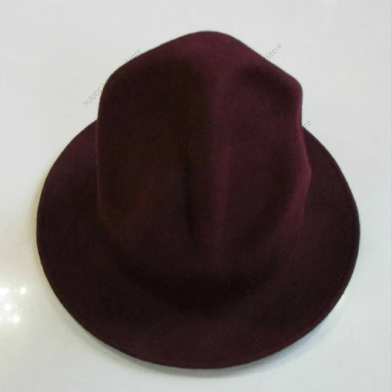 Fedora Hat Wool - Topi Fedora Wol Felt 100% Australia