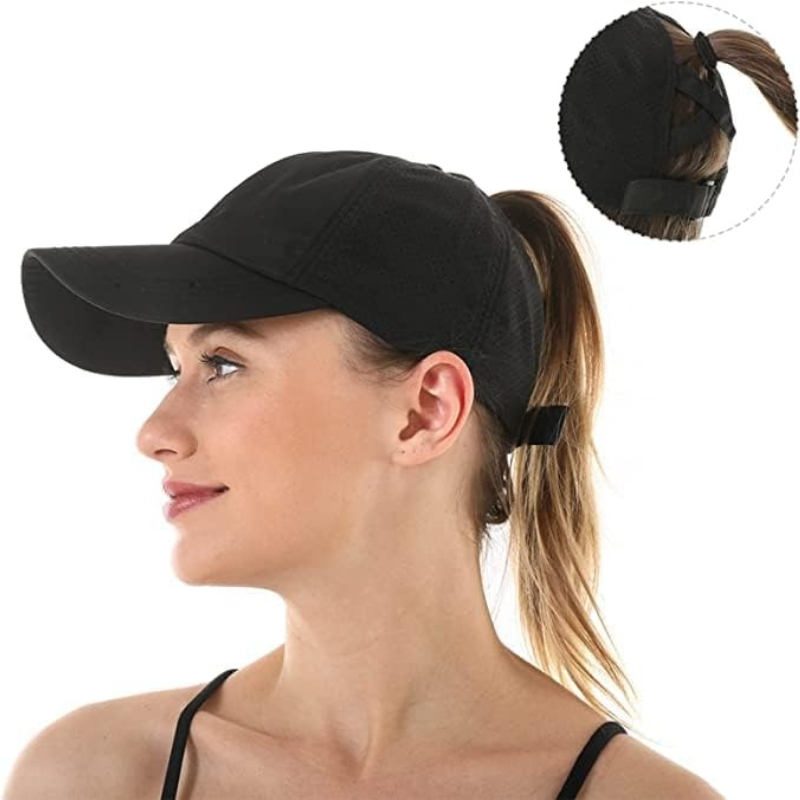 Running Cap Lightweight - 1 buah topi baseball wanita model