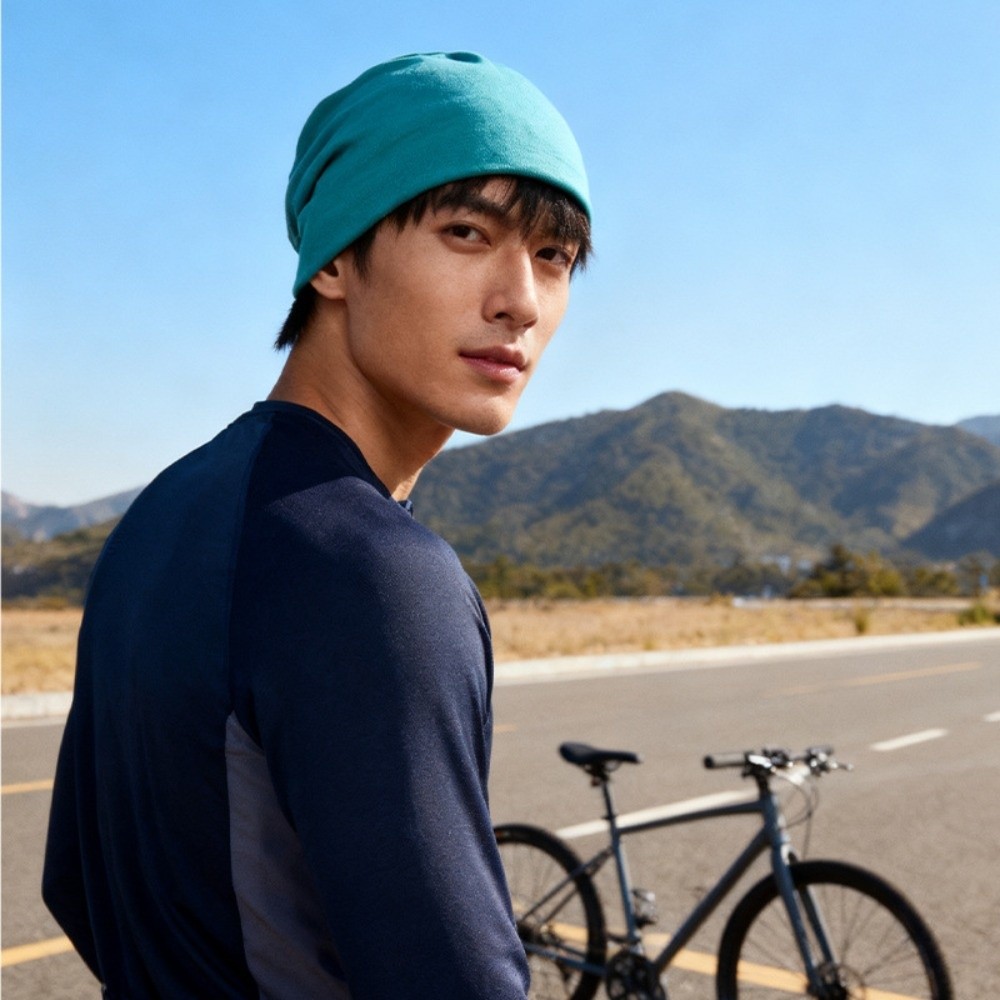 Topi Beanie Rajut Warna Solid  - Running Cap Lightweight ulasan dan harga