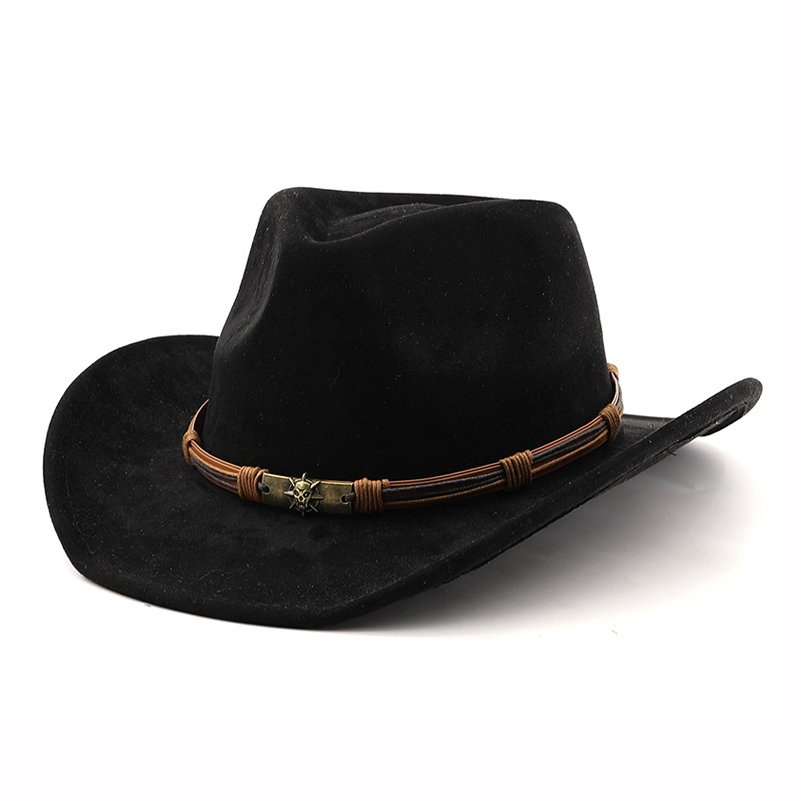 Topi Koboi Barat Bahan Suede u - Cowboy Hat Straw ulasan dan harga
