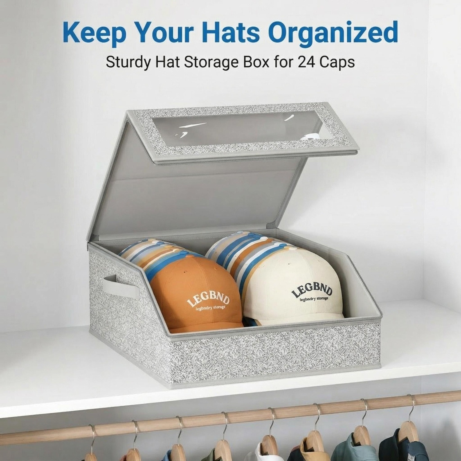 Kotak Penyimpanan Topi Kapasit - Baseball Cap Structured ulasan dan harga