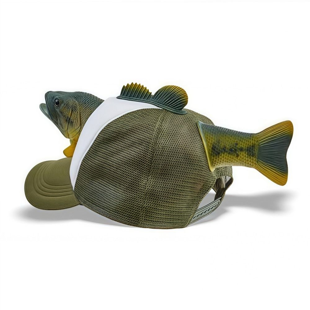 Topi Trucker Hewan Ikan 3D Luc - Trucker Cap Mesh ulasan dan harga
