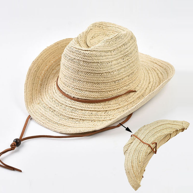 Topi Koboi Jerami Kertas untuk - Cowboy Hat Straw ulasan dan harga