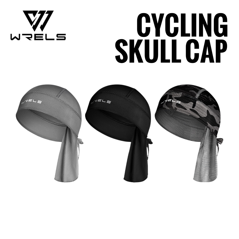 WRELS Topi Bersepeda Di Bawah  - Skull Cap Helmet Liner ulasan dan harga