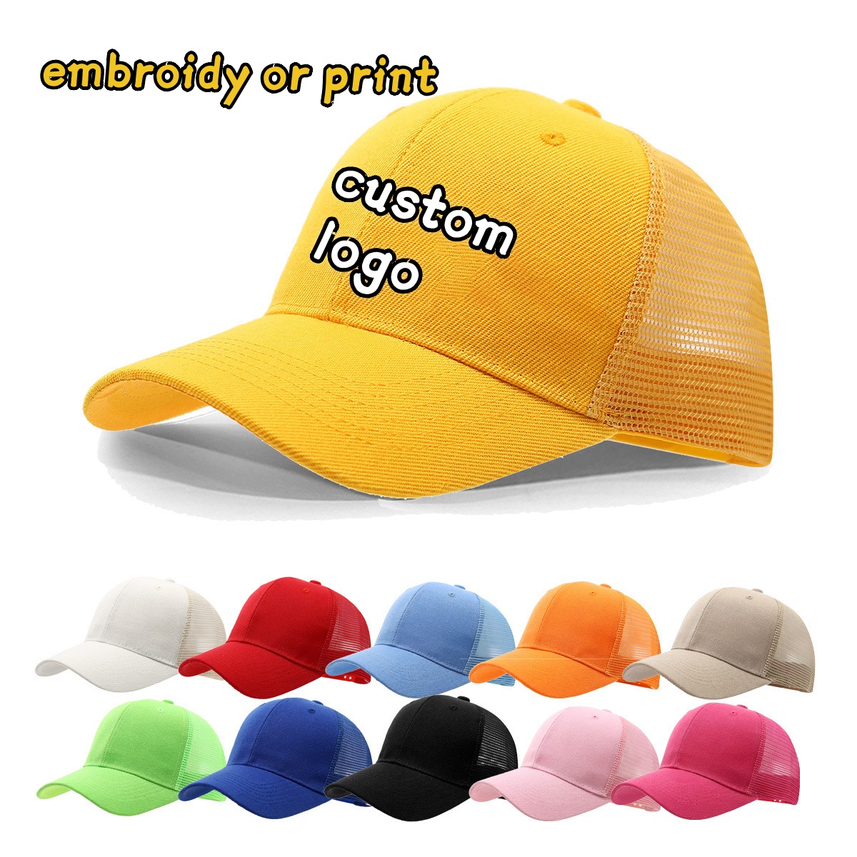 Topi Trucker Jaring Musim Pana - Trucker Cap Mesh ulasan dan harga