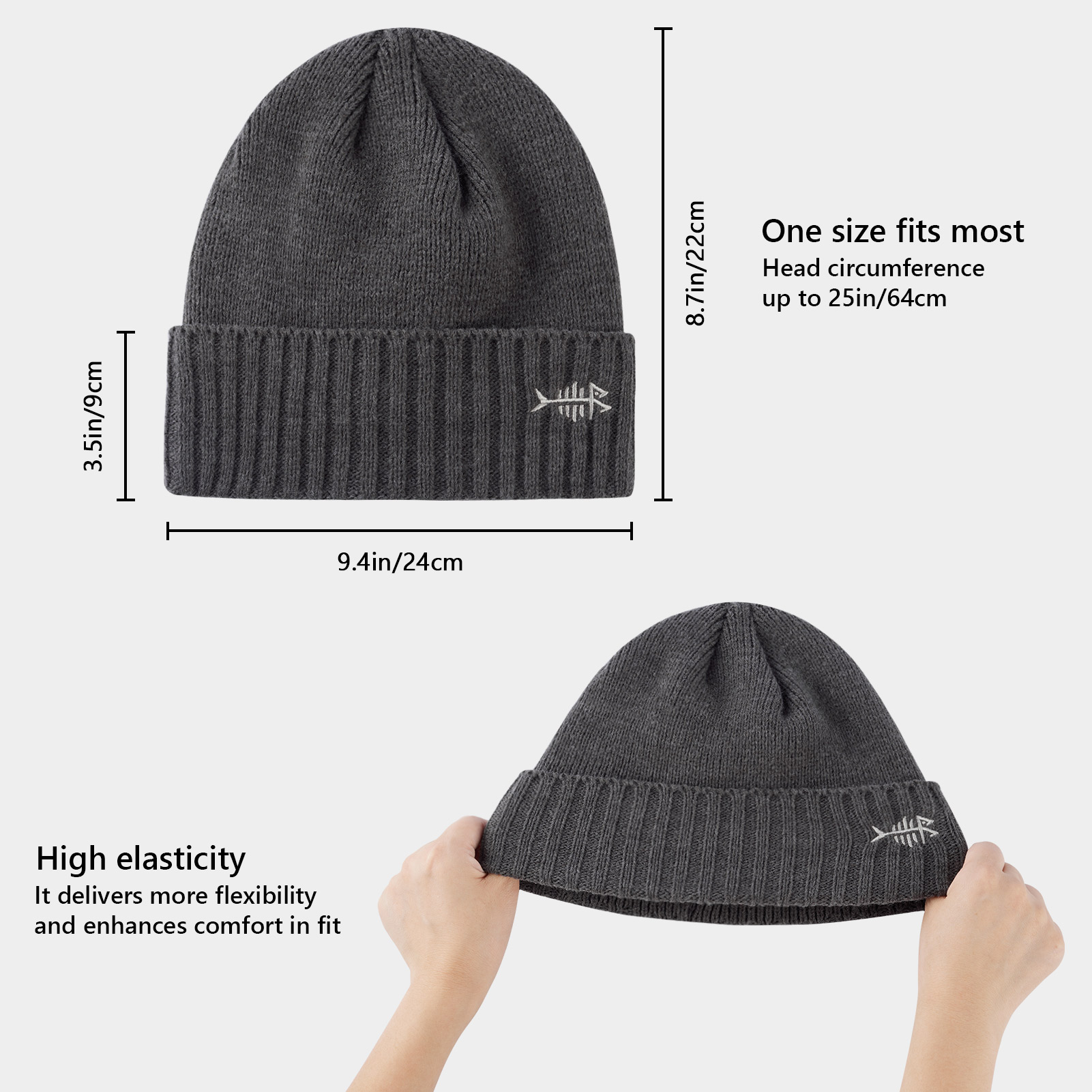 Topi Beanie musim dingin BASSD - Beanie Cuffed Knit ulasan dan harga