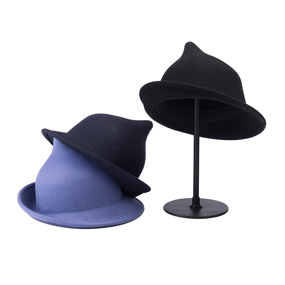 Topi Penyihir Runcing Wol 100% - Fedora Hat Wool ulasan dan harga