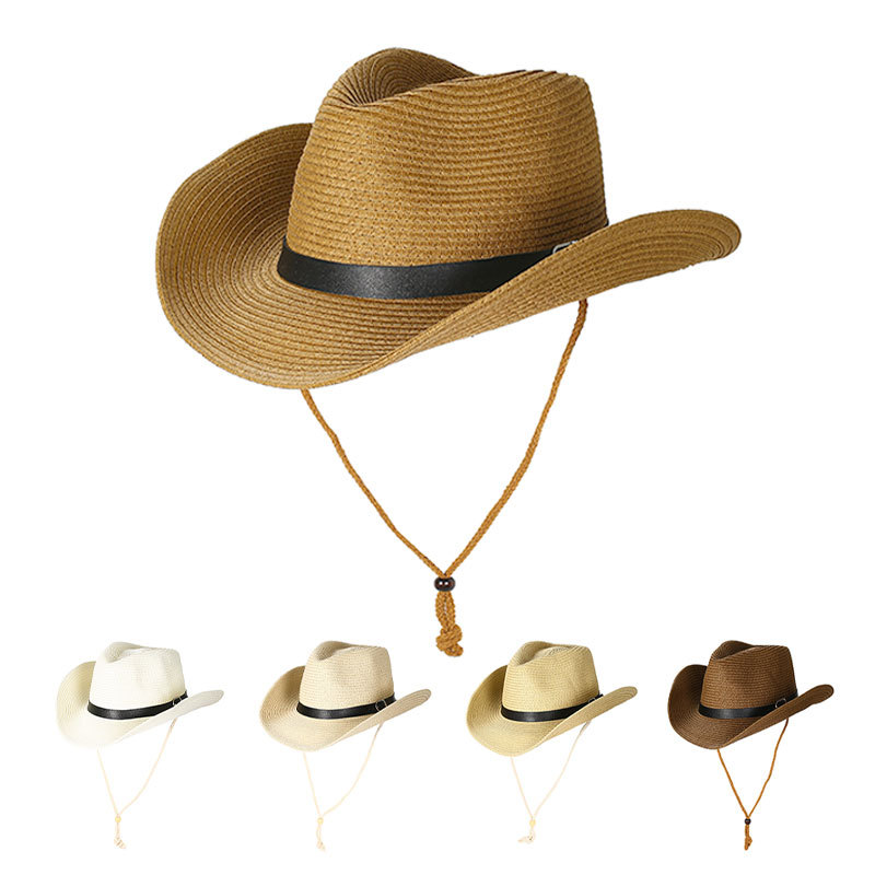 Topi Koboi Barat Musim Semi Te - Cowboy Hat Straw ulasan dan harga