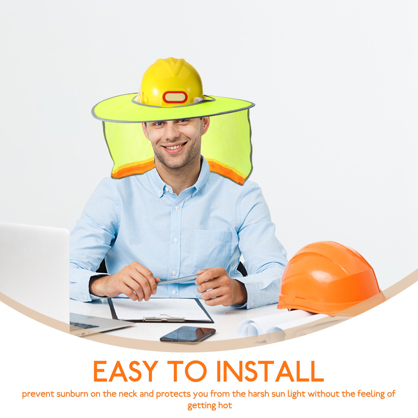 Visor Pengaman Helm dengan Pel - Visor Sun Hat ulasan dan harga