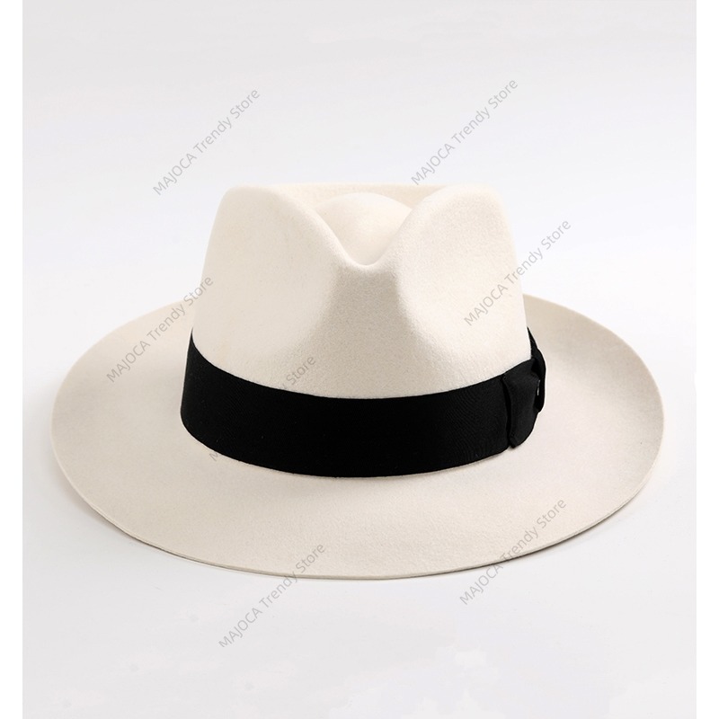 Topi Fedora Pria Klasik Bahan  - Fedora Hat Wool ulasan dan harga