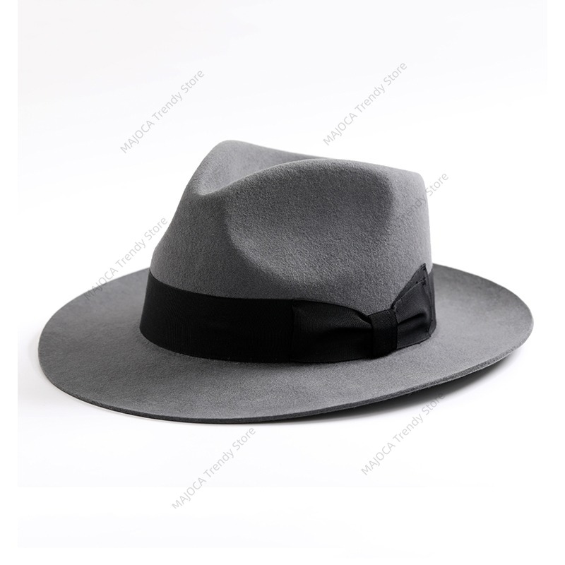 Topi Fedora Pria Klasik Bahan  - Fedora Hat Wool ulasan dan harga