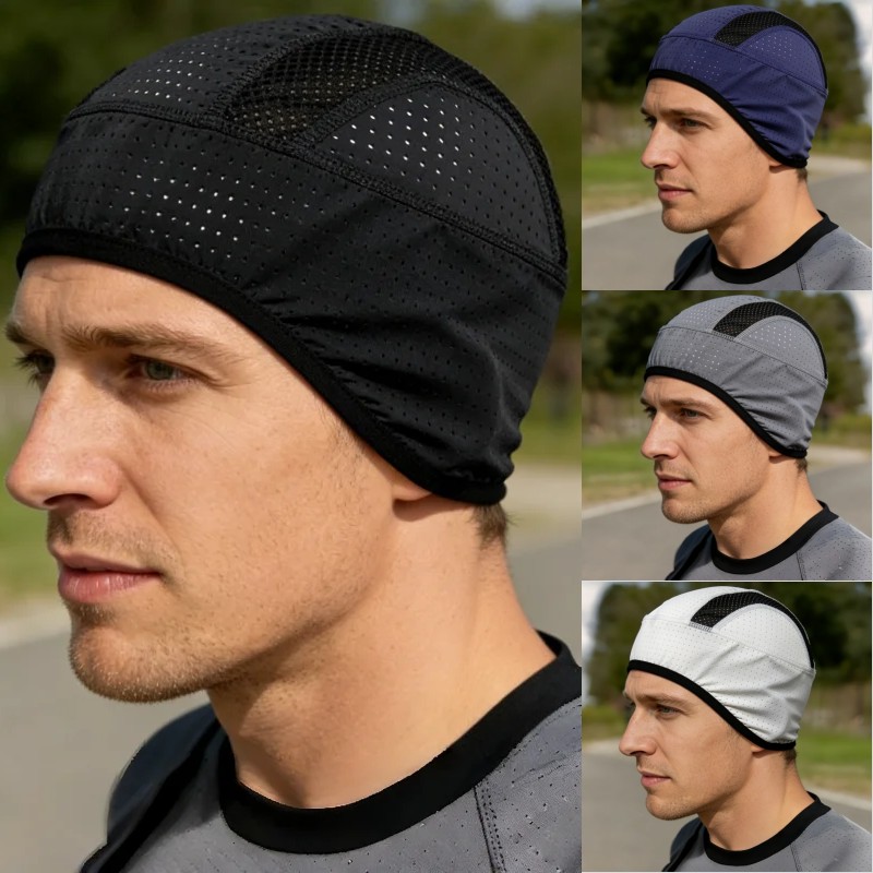 Topi Lari Olahraga Cepat Kerin - Skull Cap Helmet Liner ulasan dan harga
