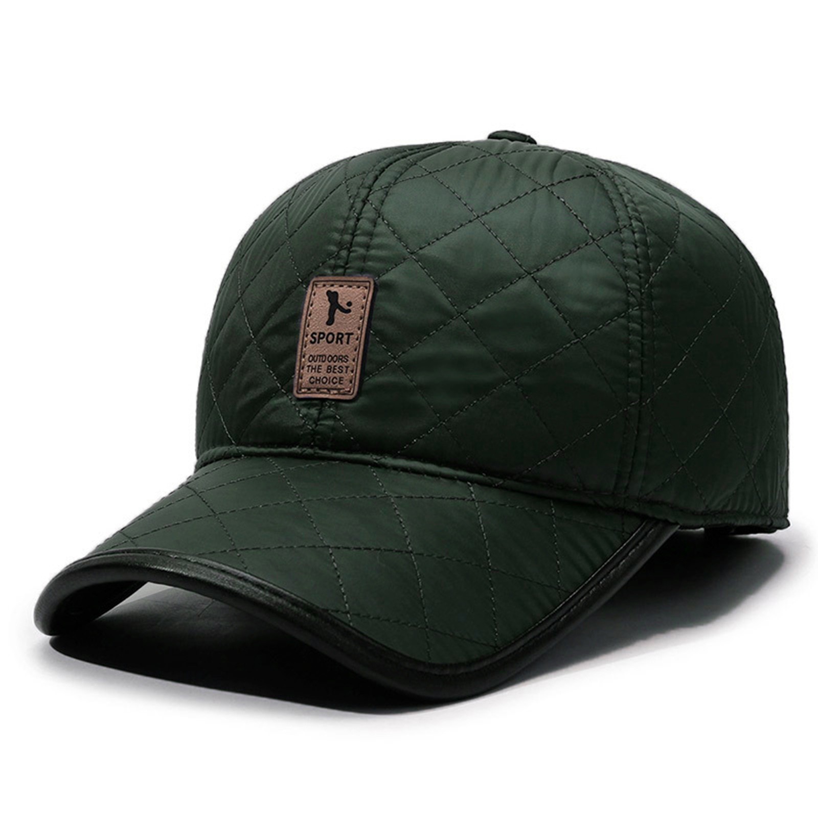 Topi Bisbol PU Pria Musim Ding - Winter Trapper Hat ulasan dan harga