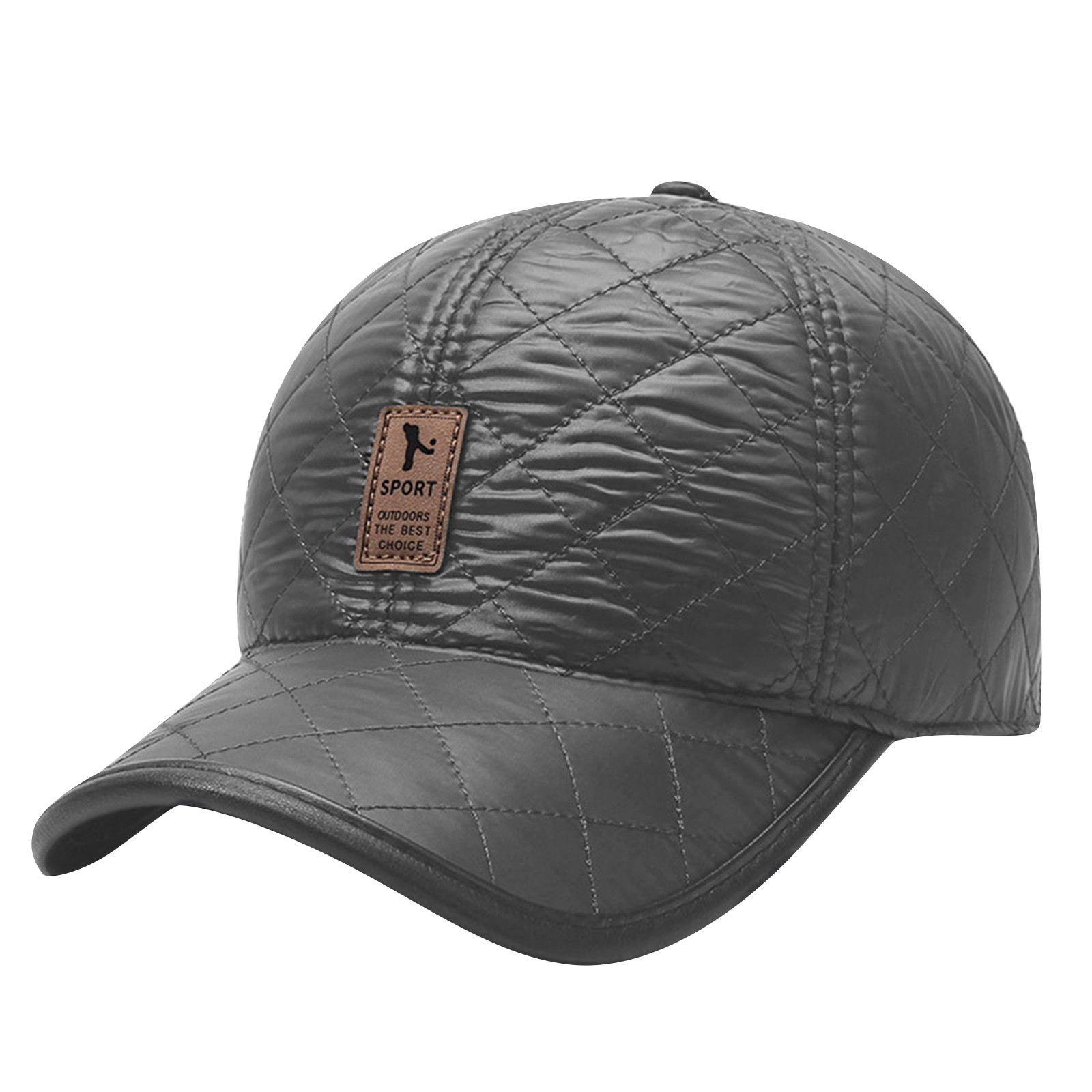 Topi Bisbol PU Pria Musim Ding - Winter Trapper Hat ulasan dan harga