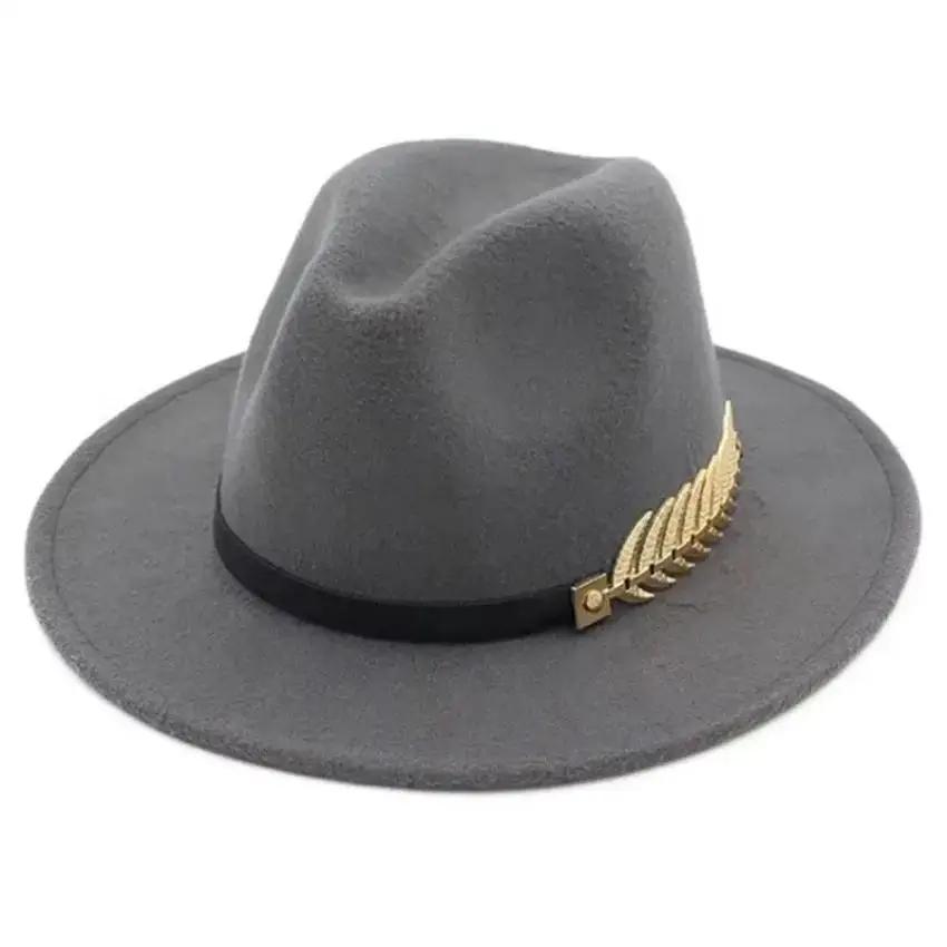 Topi Wol Pasangan Acara Formal - Fedora Hat Wool ulasan dan harga
