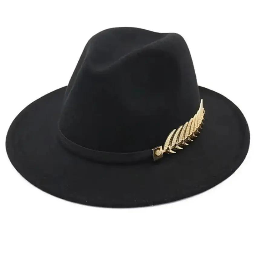 Topi Wol Pasangan Acara Formal - Fedora Hat Wool ulasan dan harga