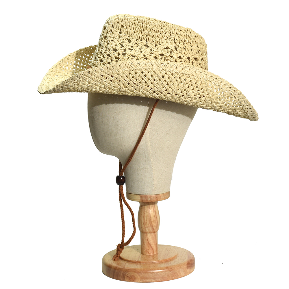 Topi Jerami Koboi Buatan Tanga - Cowboy Hat Straw ulasan dan harga