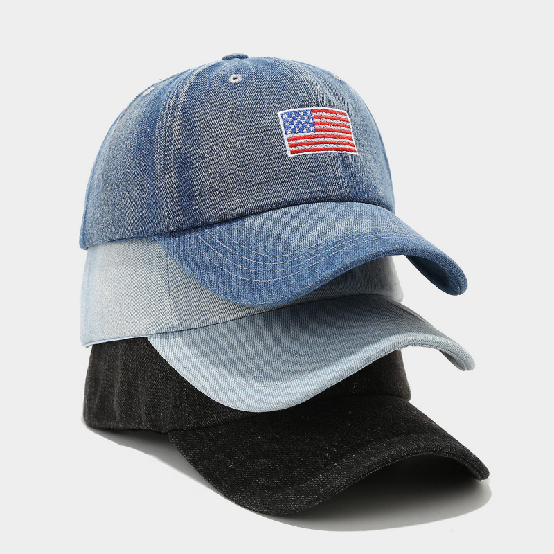 Topi Baseball Denim Vintage de - Dad Hat Cotton ulasan dan harga