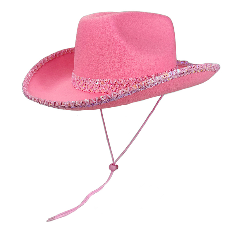 Topi Cowgirl Payet Pria Wanita - Sun Hat Wide Brim ulasan dan harga