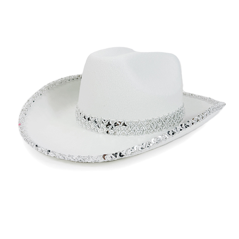Topi Cowgirl Payet Pria Wanita - Sun Hat Wide Brim ulasan dan harga