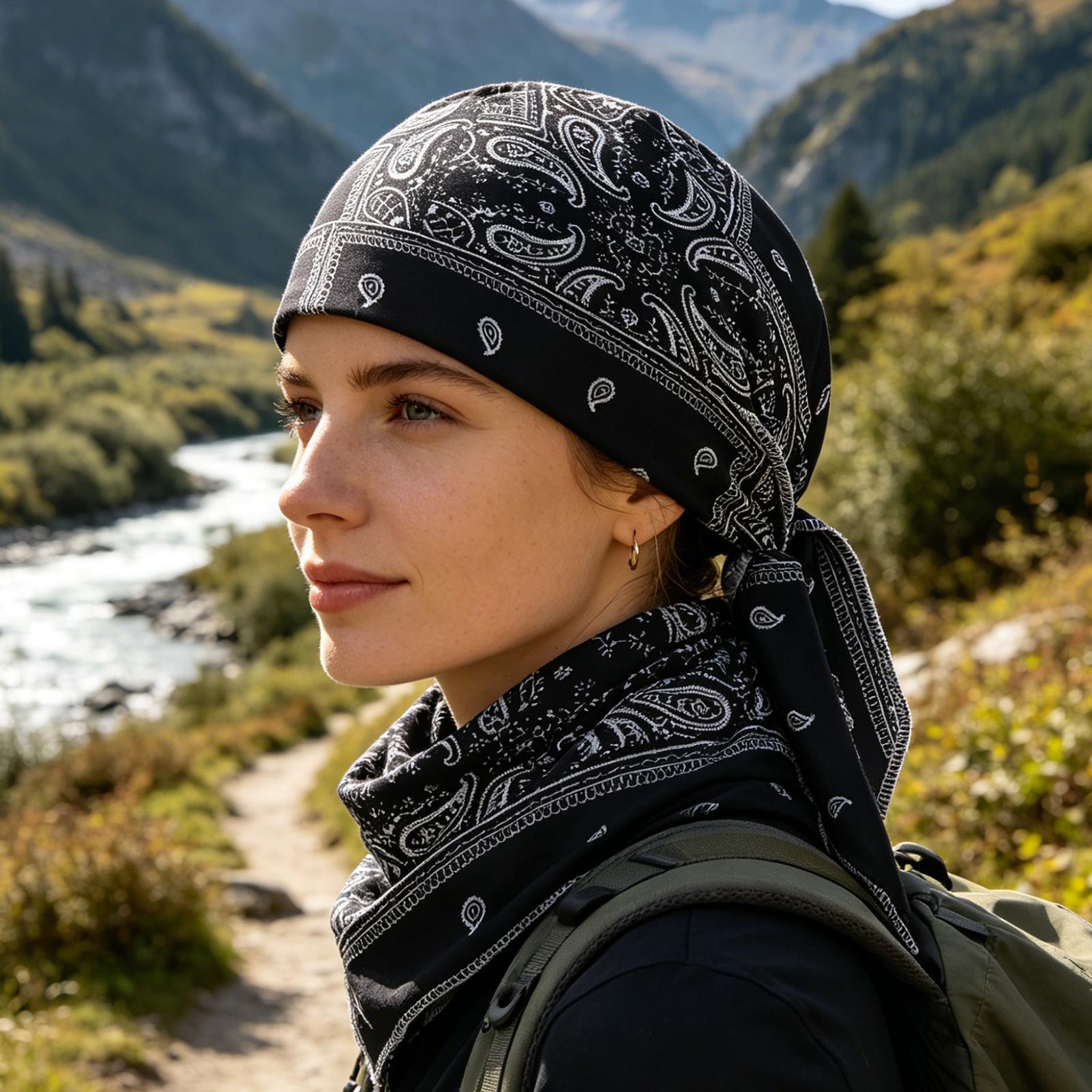 Topi Pendingin Kepala Elastis  - Skull Cap Helmet Liner ulasan dan harga