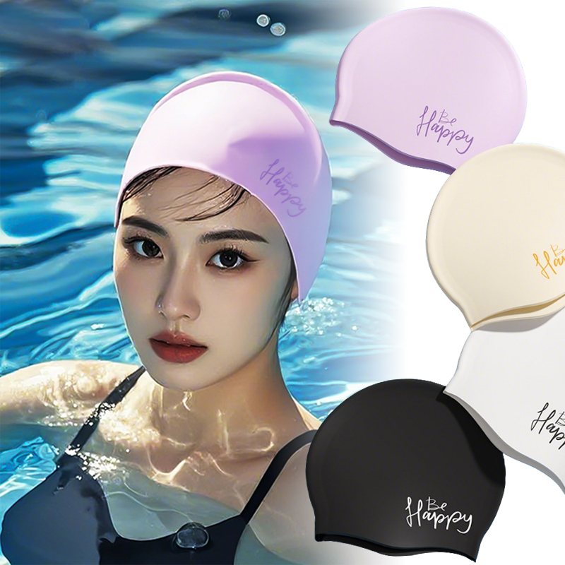 Topi Renang Silikon Wanita Top - Swim Hat Silicone ulasan dan harga