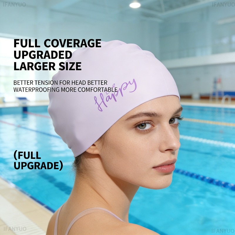 Topi Renang Silikon Wanita Top - Swim Hat Silicone ulasan dan harga