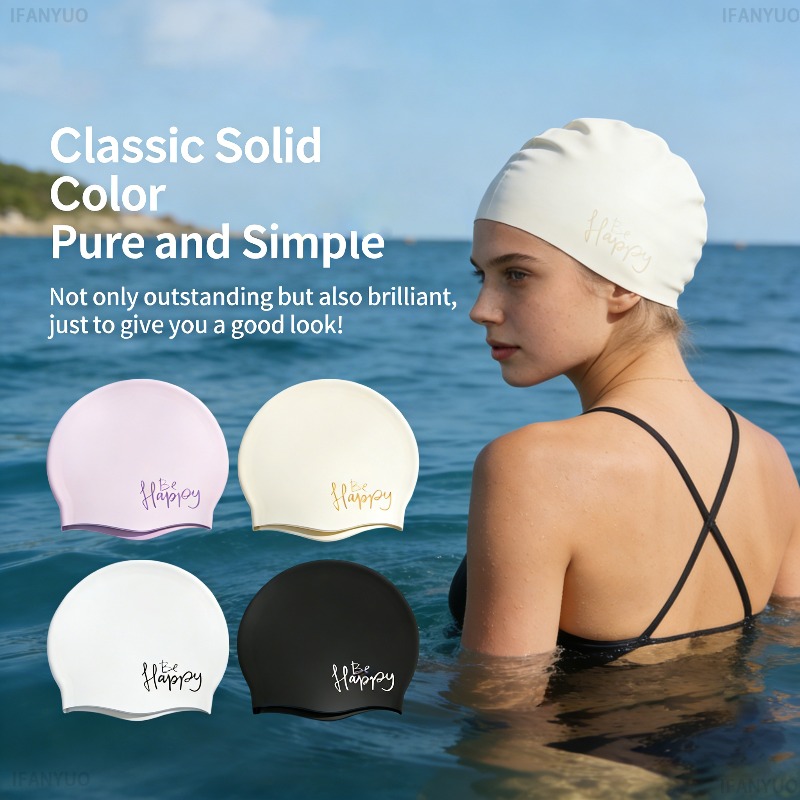Topi Renang Silikon Wanita Top - Swim Hat Silicone ulasan dan harga