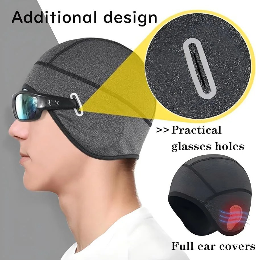SSUNTAK Topi Beanie Berlapis B - Skull Cap Helmet Liner ulasan dan harga