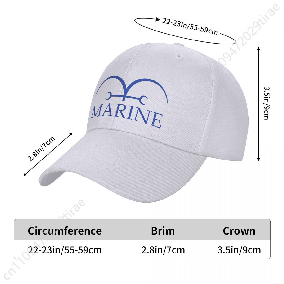 Topi Bisbol Jepang Anime Angka - Dad Hat Cotton ulasan dan harga