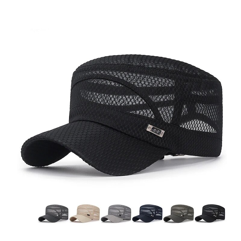 Topi Flat Berbahan Besi Baru d - Snapback Hat Flat ulasan dan harga