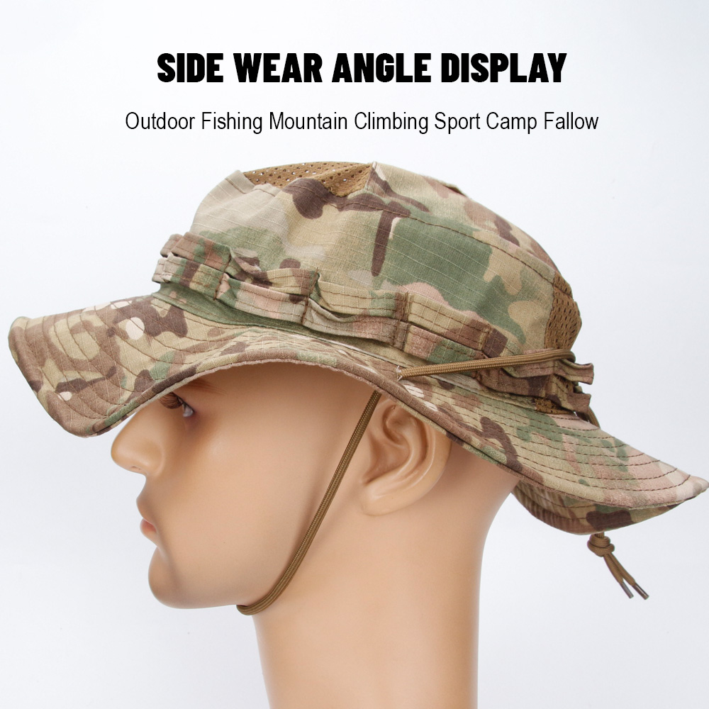 Topi Boonie Camo Taktis UPF 50 - Boonie Hat Tactical ulasan dan harga