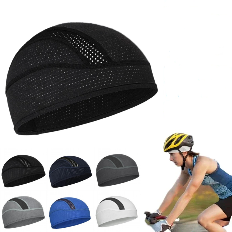 Topi Beanie Jaring Bernapas Ce - Skull Cap Helmet Liner ulasan dan harga