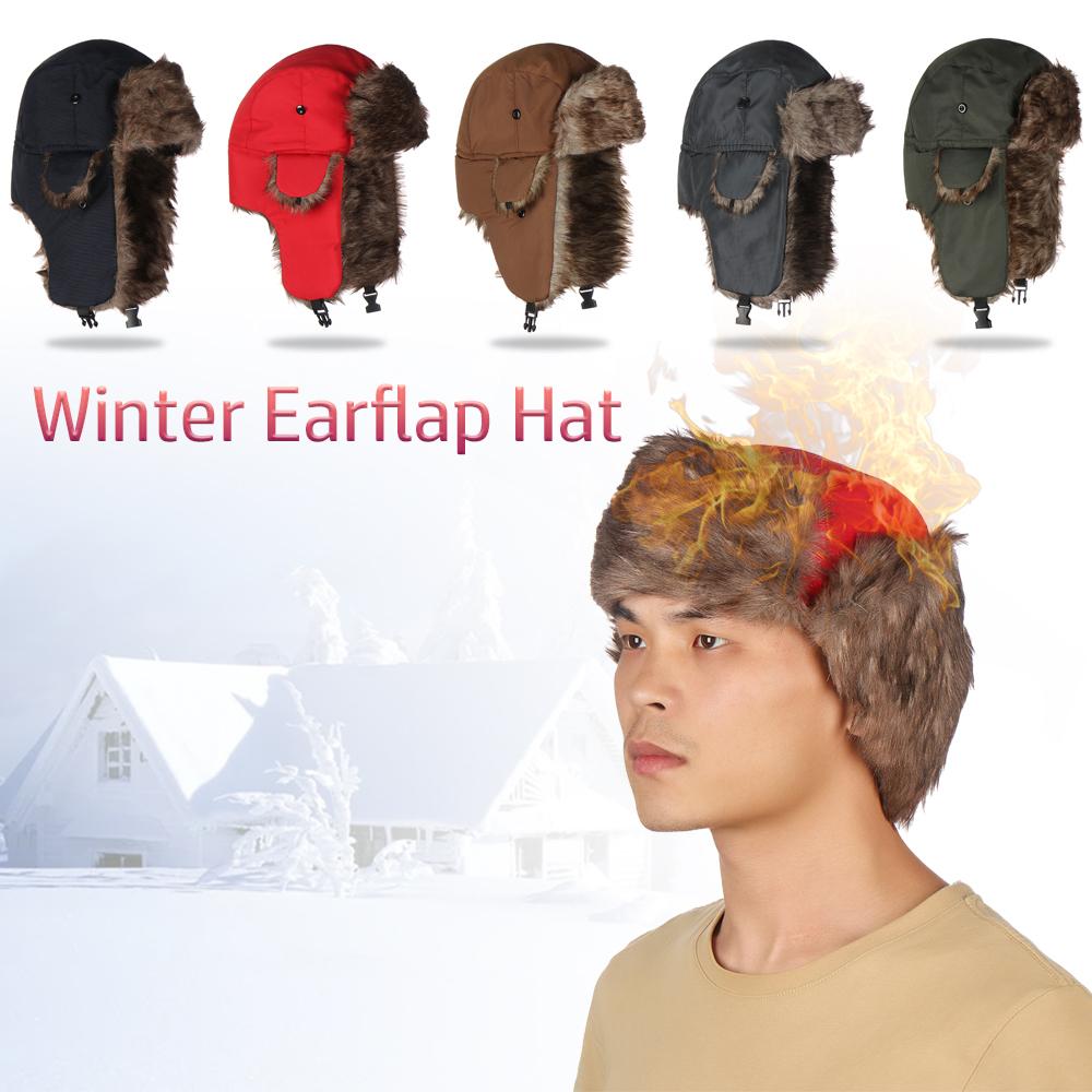 Topi Musim Dingin dengan Penut - Trapper Hat Ear Flap ulasan dan harga
