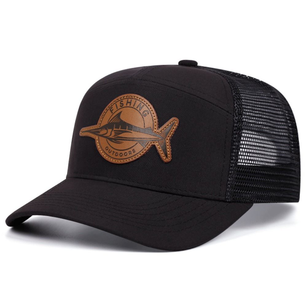 Topi Pancing Motif Hiu Musim P - Trucker Cap Mesh ulasan dan harga