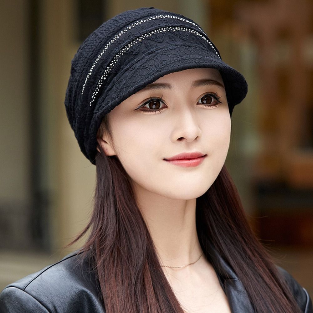 Topi Beanie Bunga Berongga Bor - Baseball Cap Structured ulasan dan harga