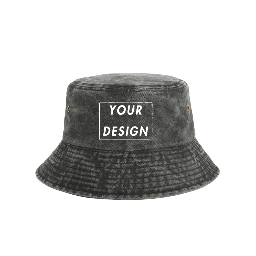 Topi Bucket Vintage Custom Was - Bucket Hat Cotton ulasan dan harga
